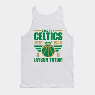 Boston Celtics Tatum 0 Basketball Retro Tank Top